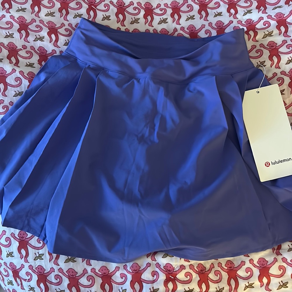 NWT lululemon high rise skirt